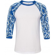 Swirls blue, grey, and white 